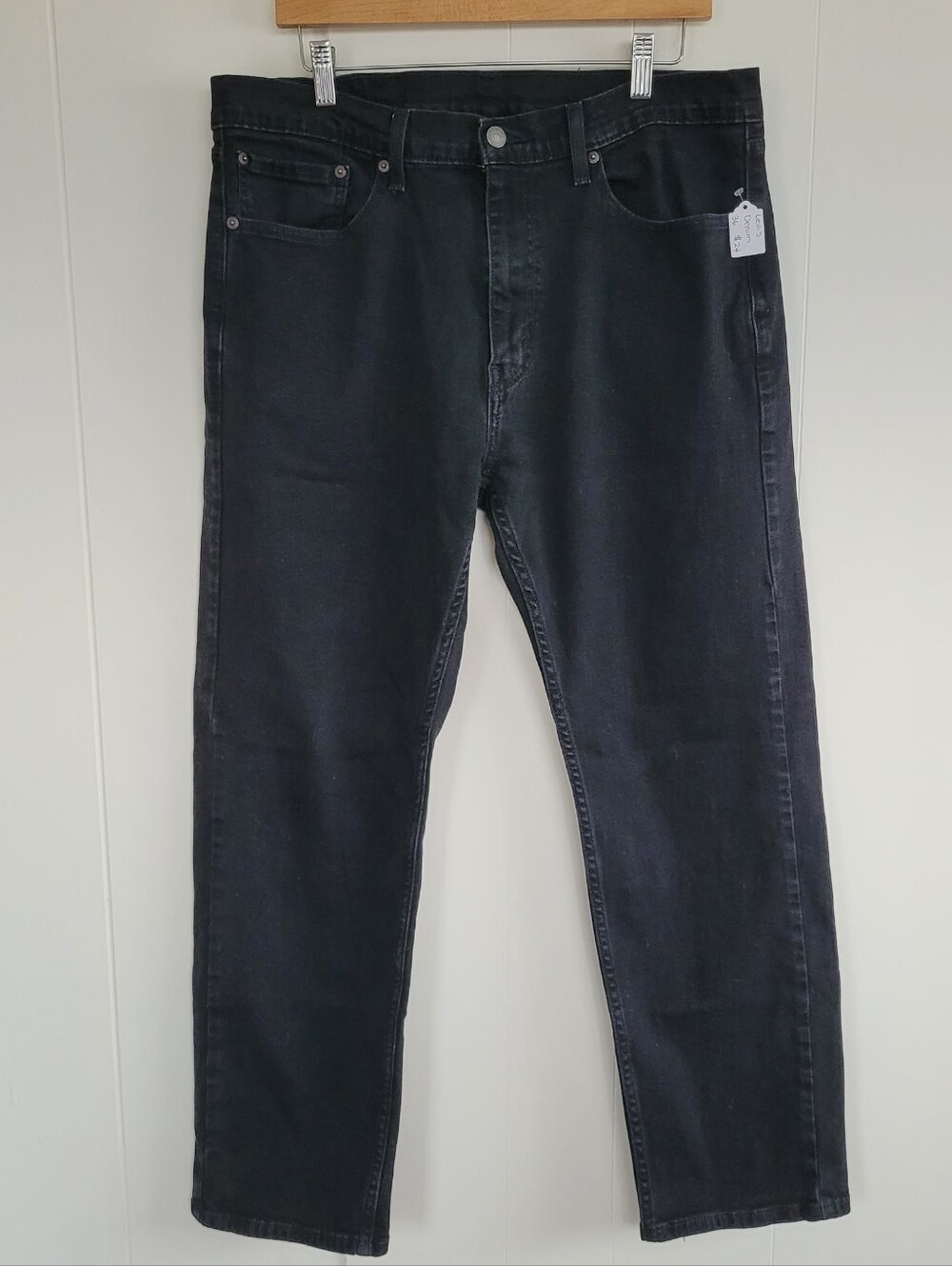Levi's Size 36 Black Men's Straight Jeans
